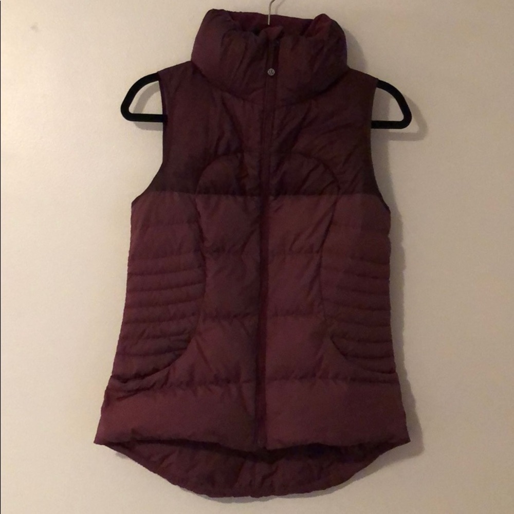 Lululemon Fluffin Awesome Vest Plum